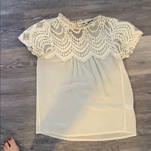 Topshop Tops - White work blouse Topshop Tops - White work blouse